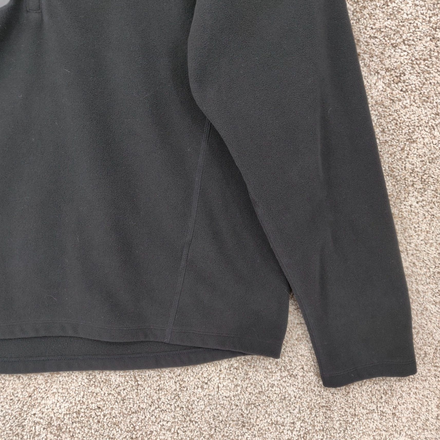 Eddie Bauer Eddie Bauer First Ascent Fleece Sweater Mens Large Black 1/4 Zip Hiking Outdoor Size US L / EU 52-54 / 3 - 4 Thumbnail