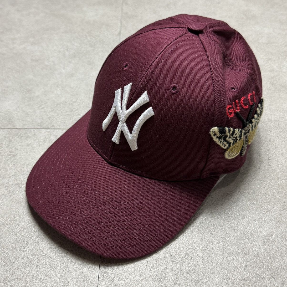 Gucci × MLB Gucci NY Yankees Baseball Cap Size ONE SIZE - 1 Thumbnail