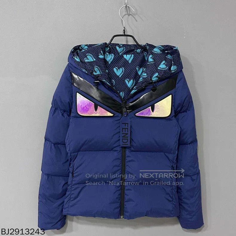 Fendi Fendi Double-sided monster print puffer coat Size XXS / US 00 / IT 34 - 4 Thumbnail