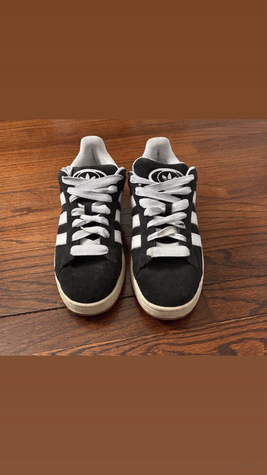 Adidas Black Adidas Campus Size US 9.5 / EU 42-43 - 3 Thumbnail