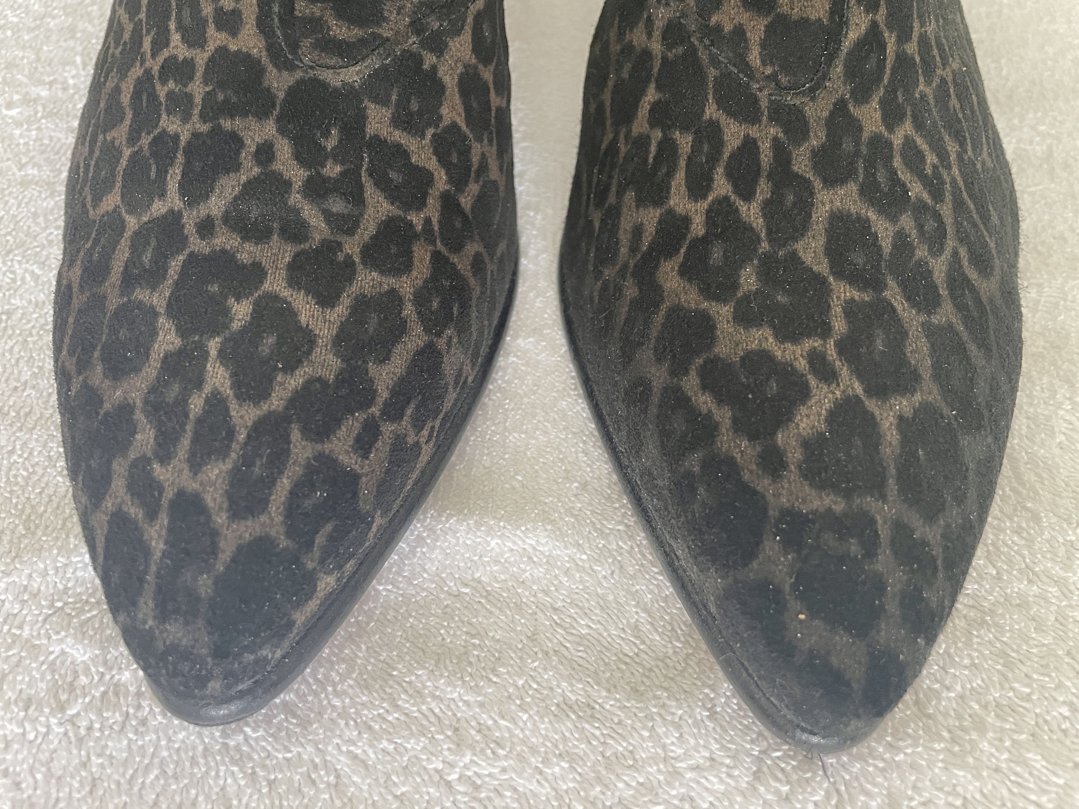 ALESSANDRO VASINI Nico Leopard Print Boot Size US 13 / EU 46 - 6 Thumbnail