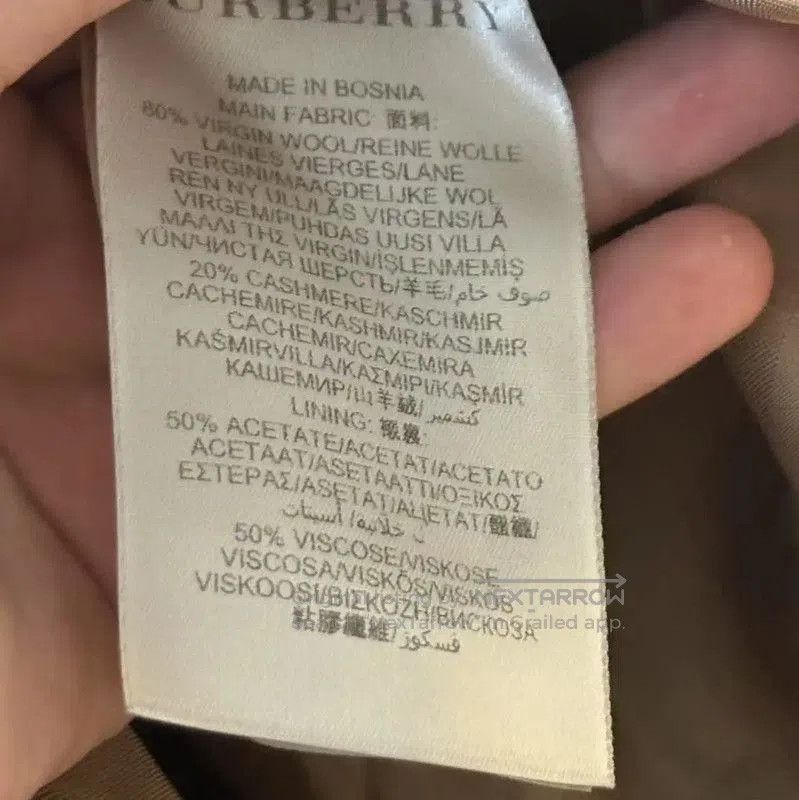 Burberry Burberry Khaki Wool Women's Trench Coat. Size XXS / US 00 / IT 34 - 5 Thumbnail
