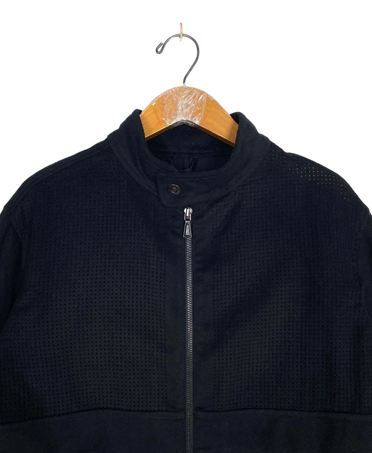 Alfred Dunhill Rare‼️ Alfred Dunhill Wool Zipper Jacket Made Italy Riri Zip Size US S / EU 44-46 / 1 - 5 Thumbnail