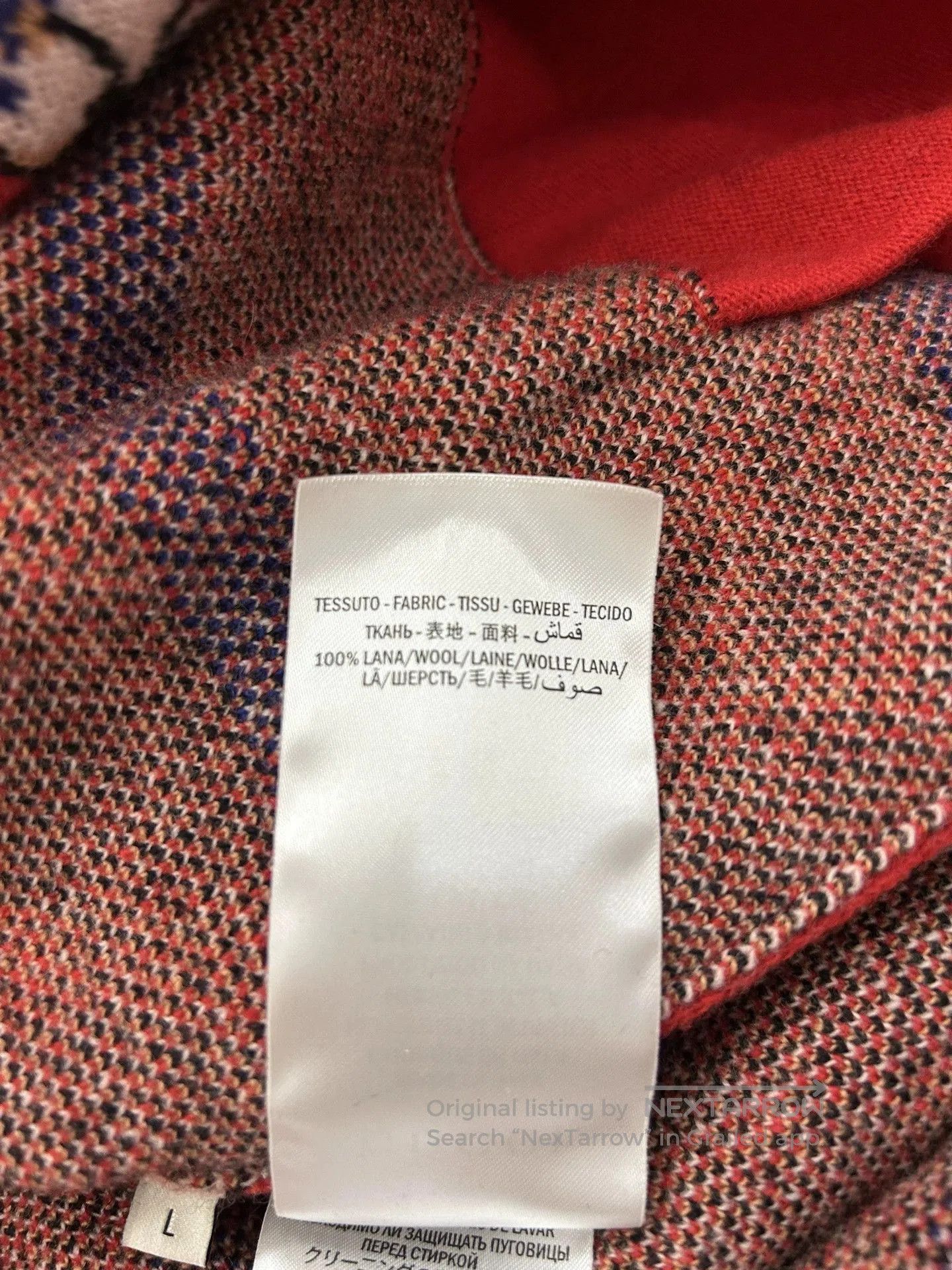 Gucci Gucci Red Pig New Year Limited Cardigan. Size L / US 10 / IT 46 - 5 Thumbnail