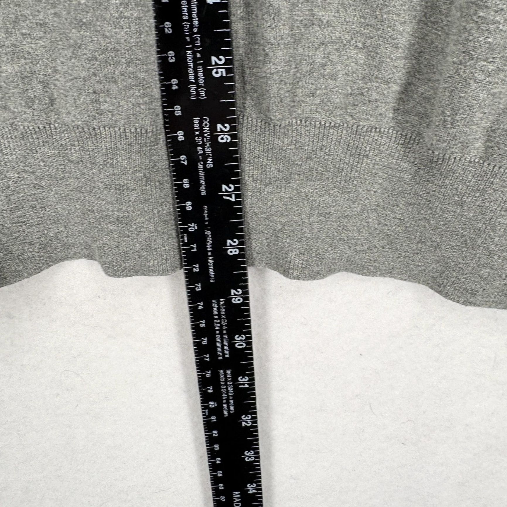 Polo Ralph Lauren Polo Ralph Lauren Sweater Mens Big 3X Gray Pima Cotton V Neck Knit Pullover Size US XXL / EU 58 / 5 - 6 Thumbnail