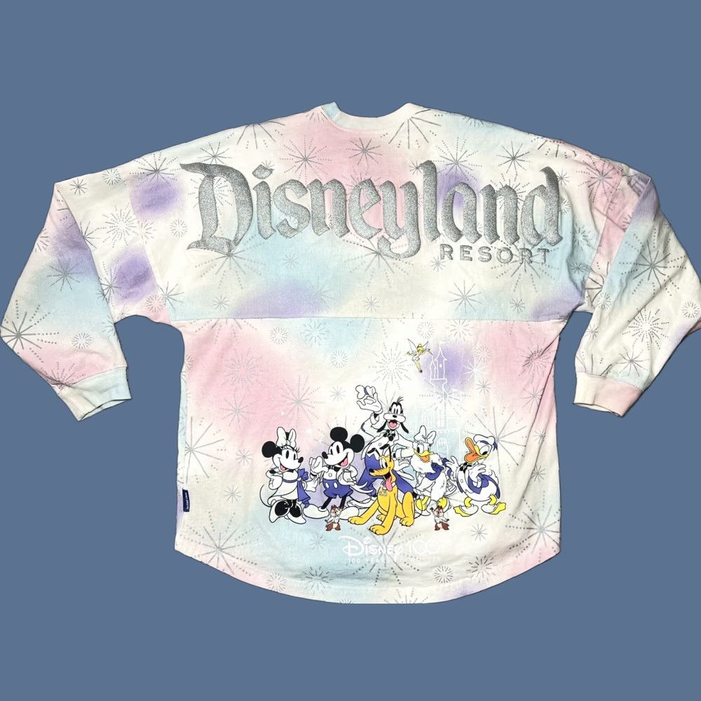 Disney VINTAGE Disneyland Resort 100 Years Tie Dye Fireworks Shirt M Disney Spirit Jersey Womens Size M / US 6-8 / IT 42-44 - 1 Thumbnail