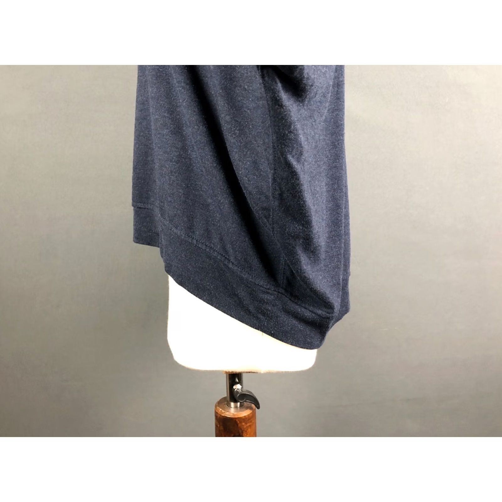 Alexander Wang Alexander Wang T by Alexander Wang Women's Top Blouse Long Sleeve Round Neck Blue M Polyester Rayon Jersey Casual Regular Fit Womens Size M / US 6-8 / IT 42-44 - 7 Thumbnail
