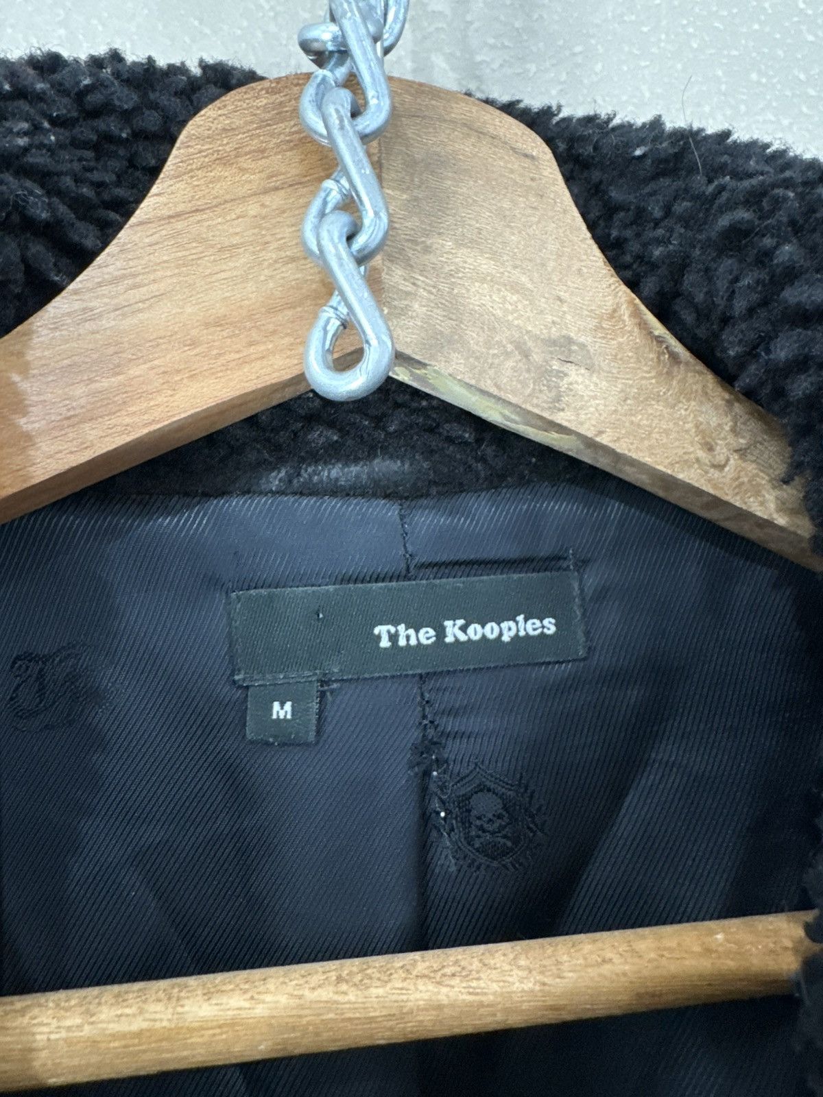 The Kooples The Kooples Rare Jacket with shearling and leather Wool Coat Size US M / EU 48-50 / 2 - 3 Thumbnail