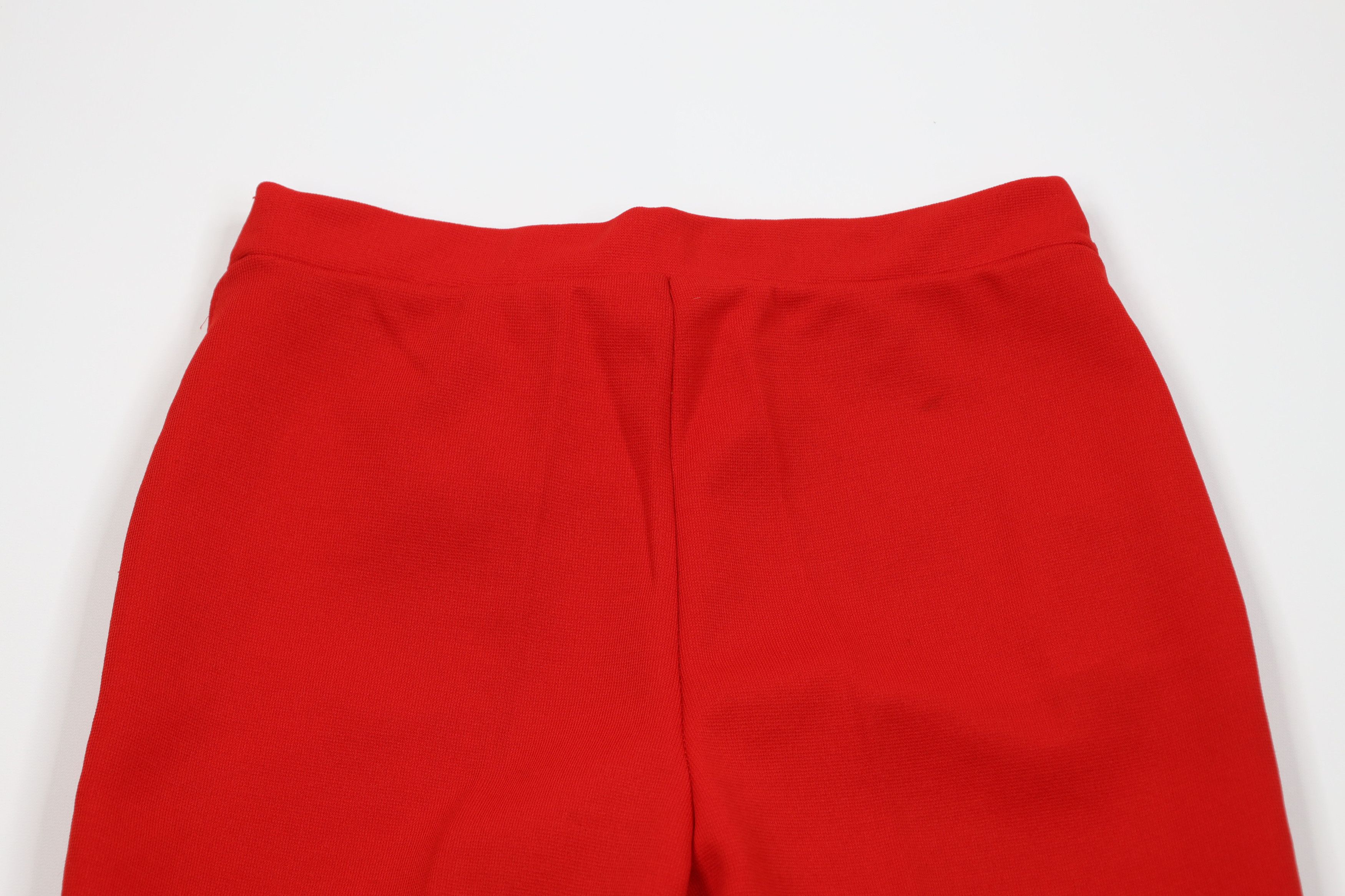 Vintage Vintage 70s Streetwear Knit Bell Bottoms Pants Red USA Size 32" / US 10 / IT 46 - 13 Thumbnail