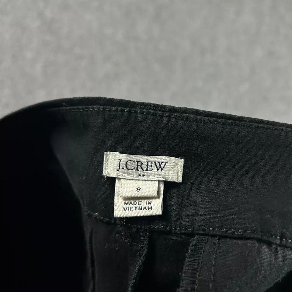 J.Crew J Crew Shorts Womens 8 Black Chino Casual Hook & Eye Cotton Size 30" / US 8 / IT 44 - 6 Thumbnail