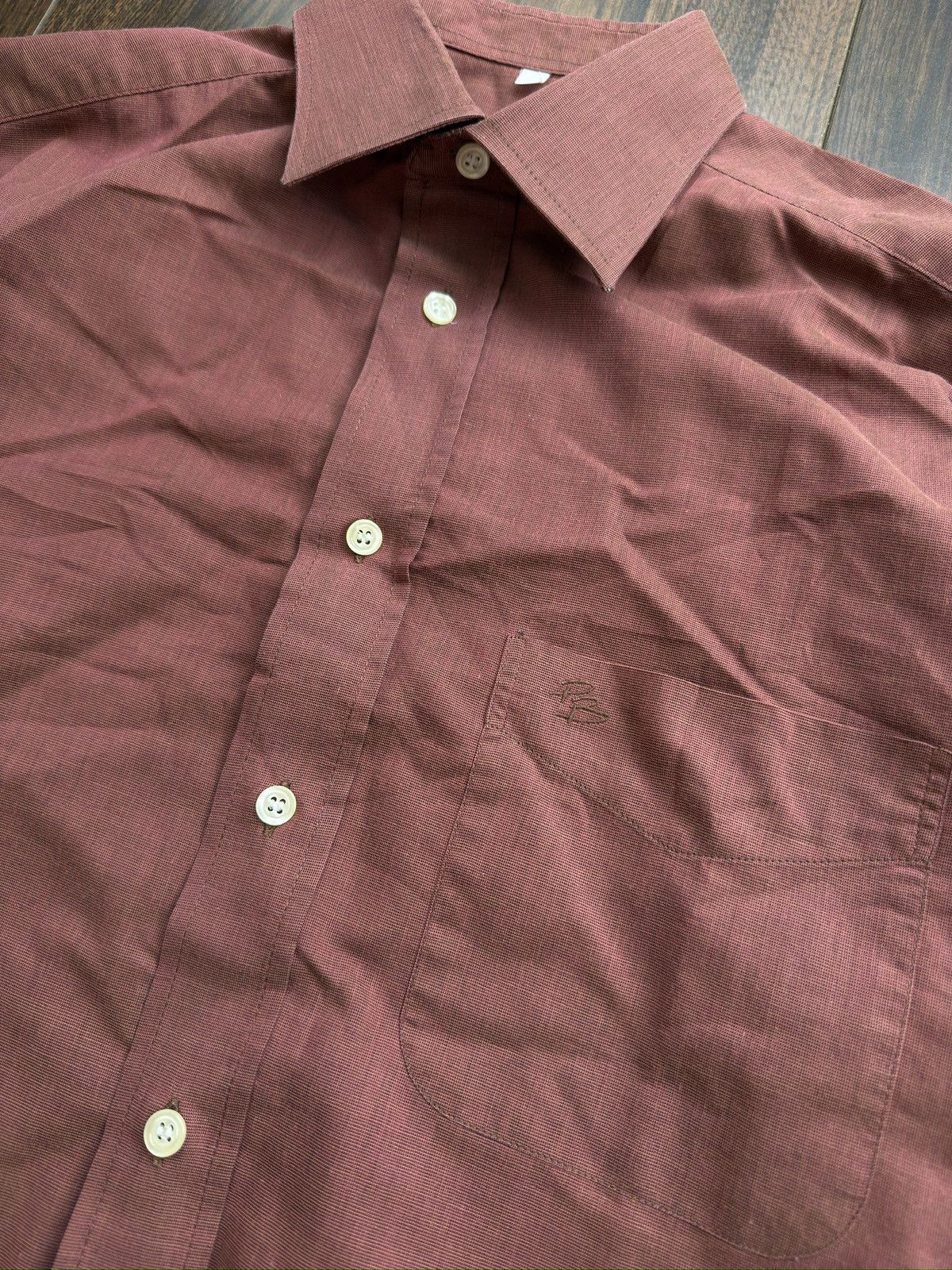 Pierre Balmain Vintage Pierre Balmain Button Shirt Size US L / EU 52-54 / 3 - 3 Thumbnail