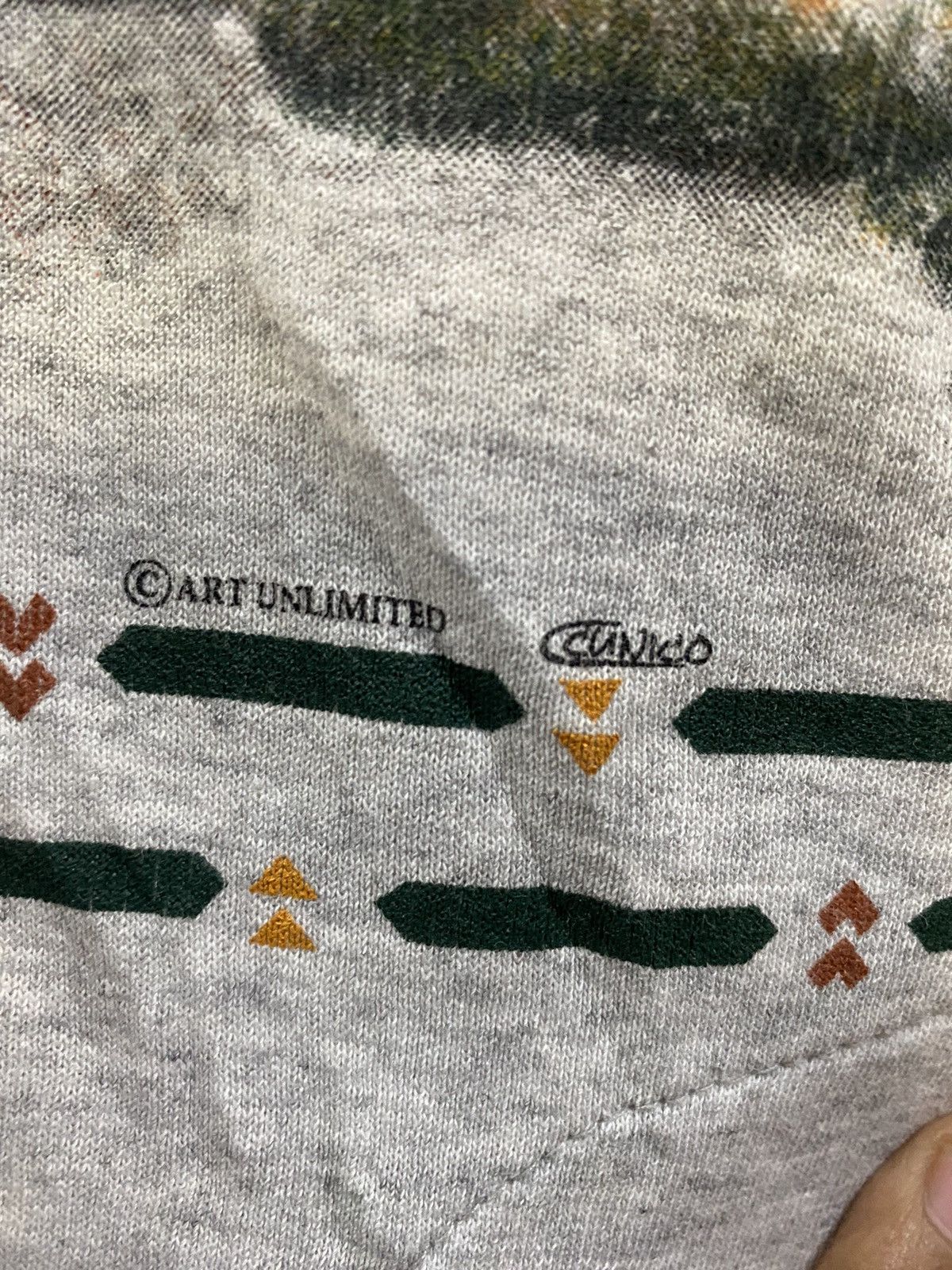 Habitat × Vintage Vintage art unlimited wolf sweatshirt Size US XL / EU 56 / 4 - 6 Thumbnail
