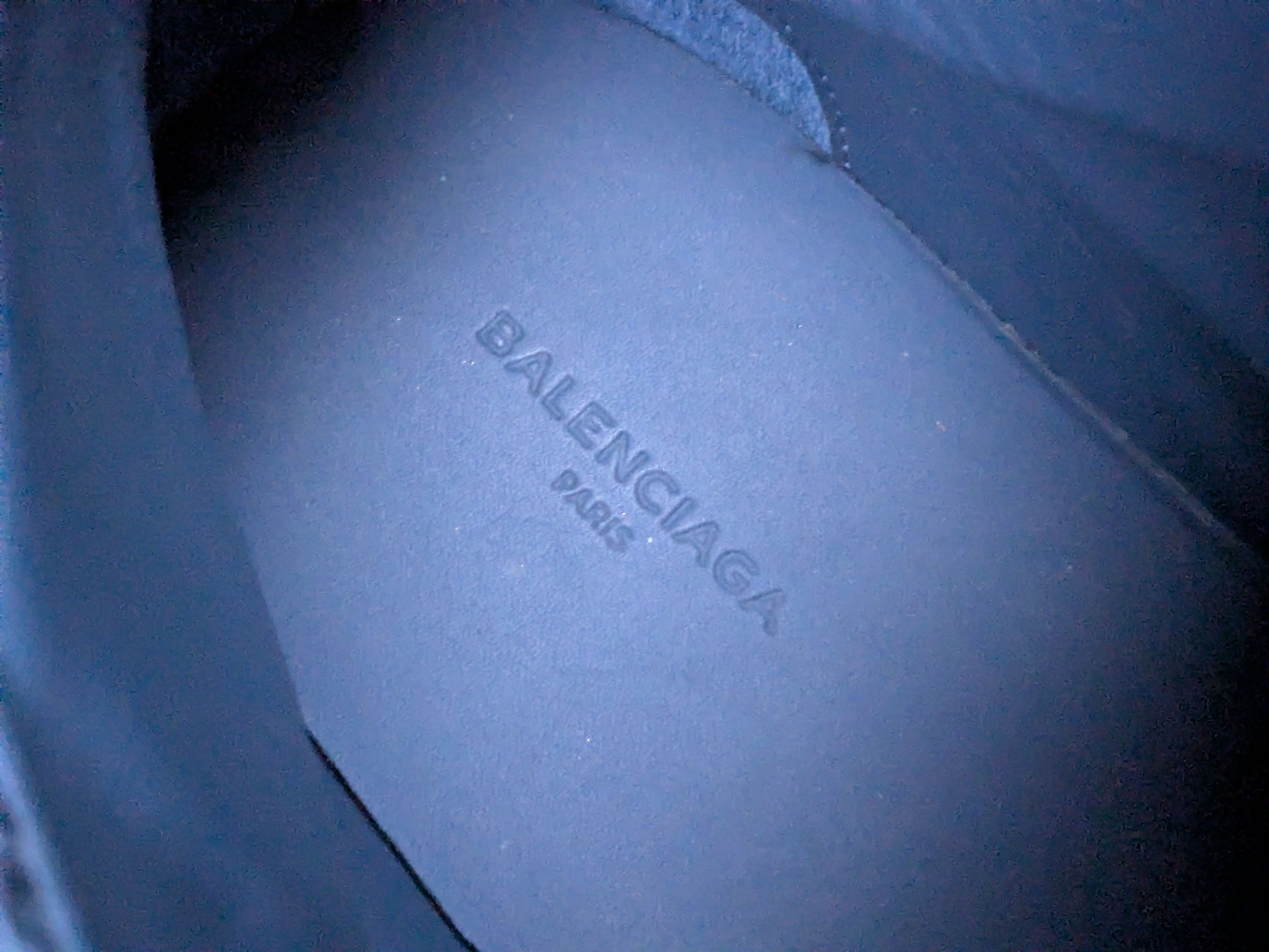 Balenciaga Balenciaga Arena Sneakers Blue 13 High Tops Leather Size US 13 / EU 46 - 2 Thumbnail