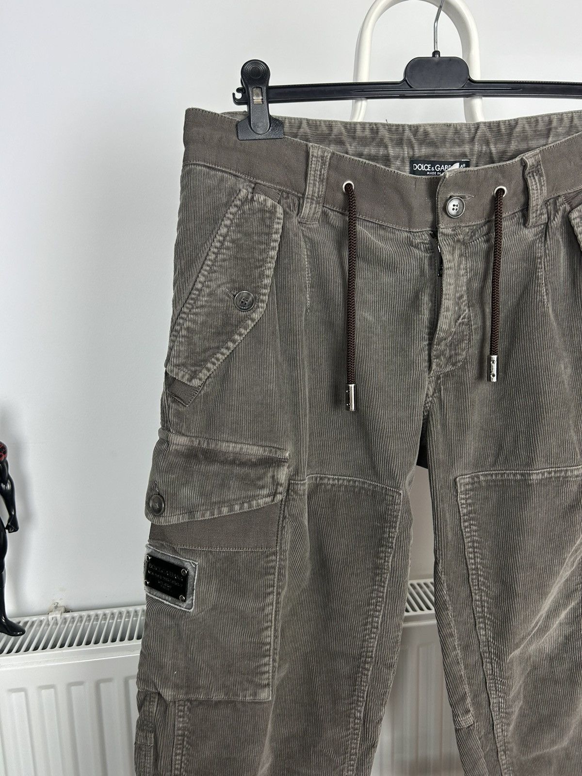 Dolce & Gabbana × Vintage Vintage Dolce&Gabbana Cargo Corduroy Japanese Pants Size US 30 / EU 46 - 3 Thumbnail