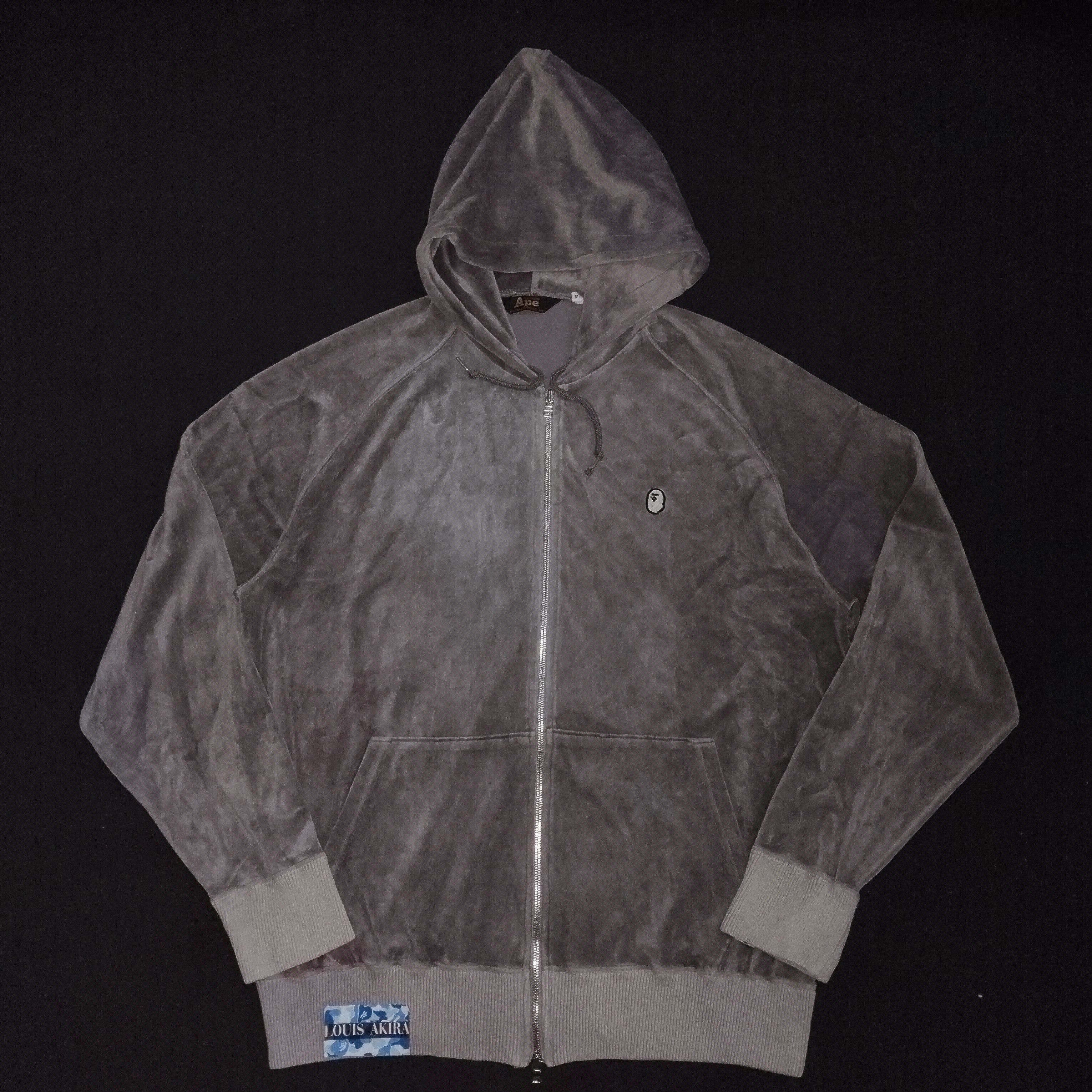 Bape Vintage 2005 Bape Estes Point Ape Zip Hoodie Size US L / EU 52-54 / 3 - 1 Thumbnail