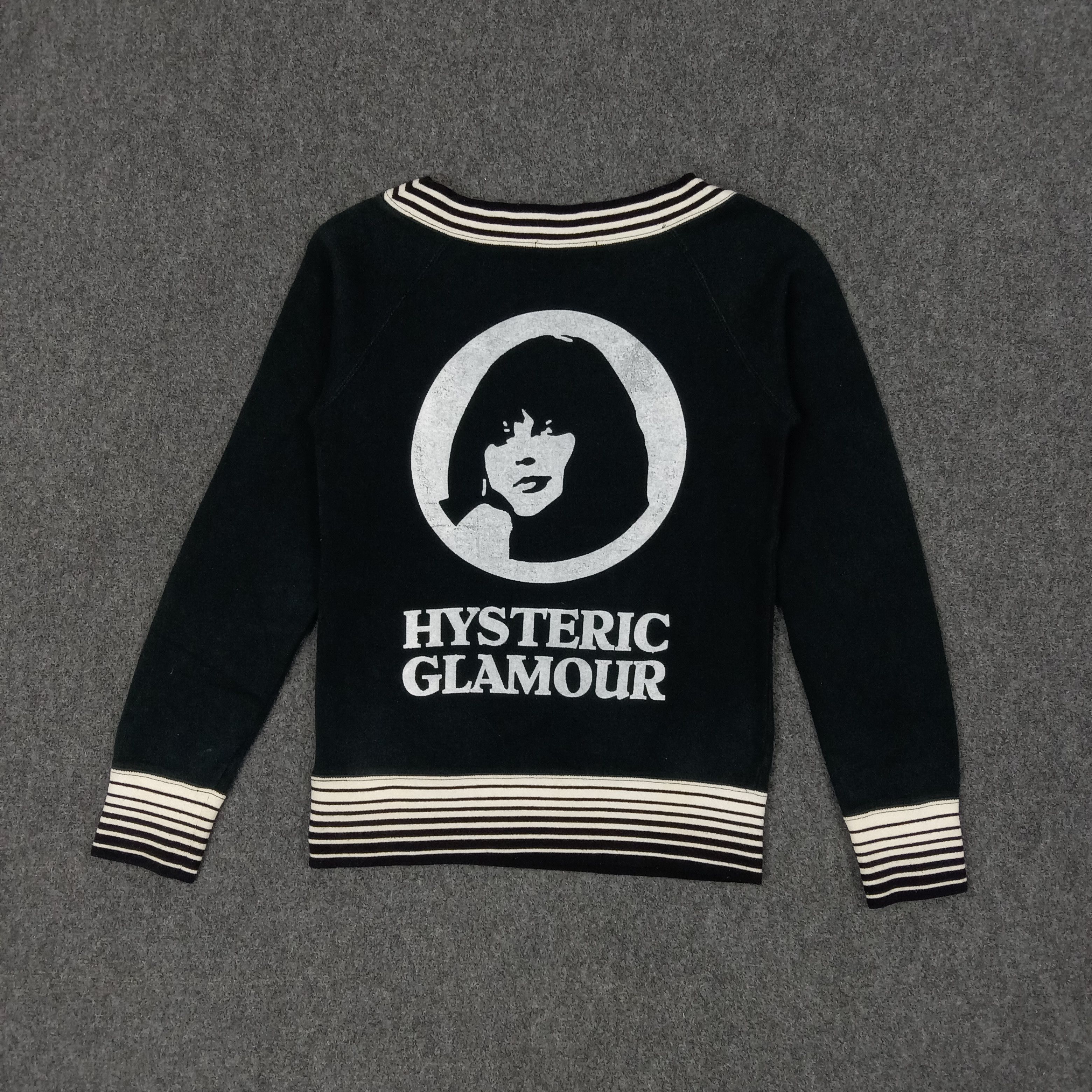 Hysteric Glamour × Japanese Brand × Vintage Hysteric Glamour Japanese Custom Logo Sweatshirts Size XS / US 0-2 / IT 36-38 - 1 Thumbnail