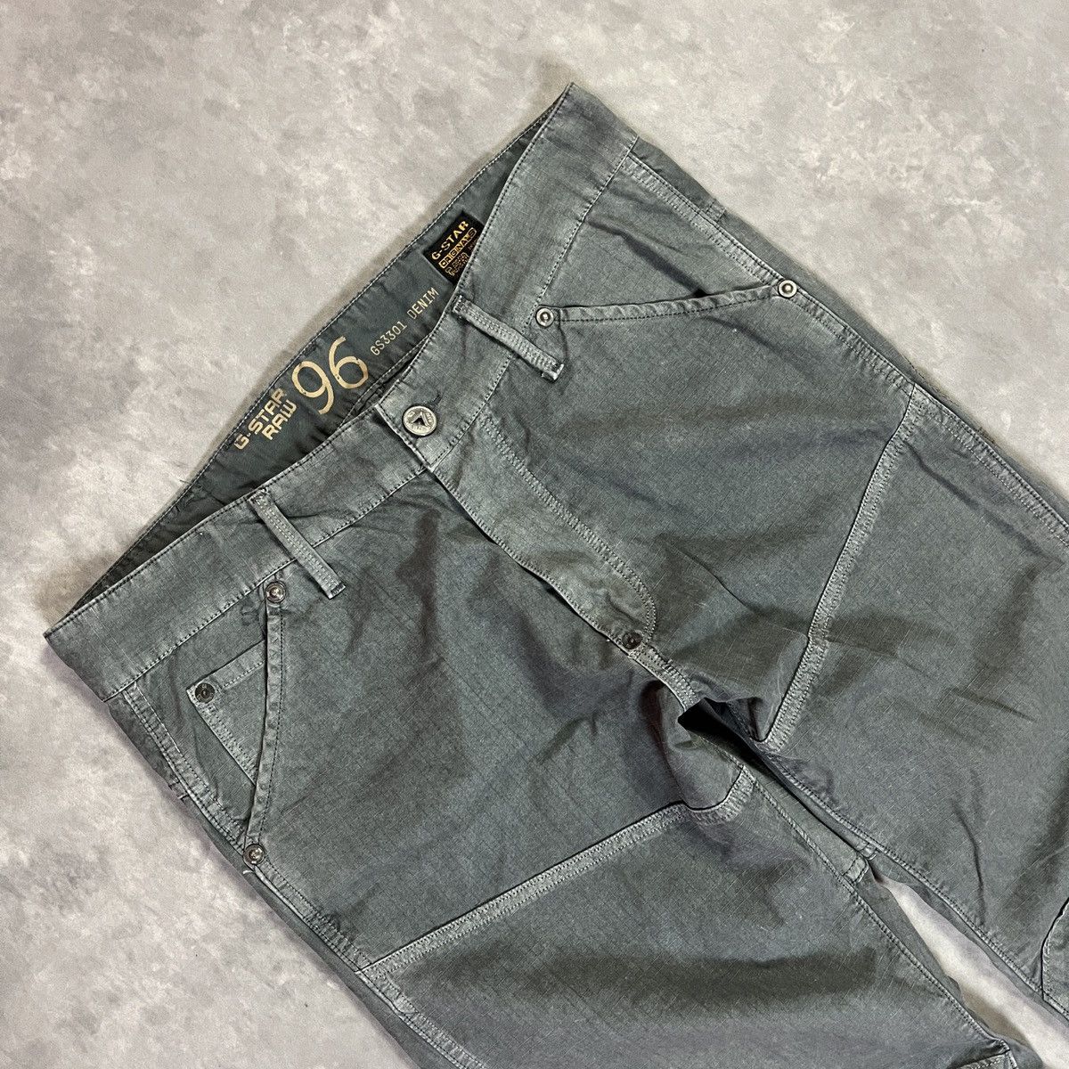 GOA Vintage G-Star Raw - Military Panel y2k Lgb Ifsix Vkei Goa Size US 31 - 4 Thumbnail