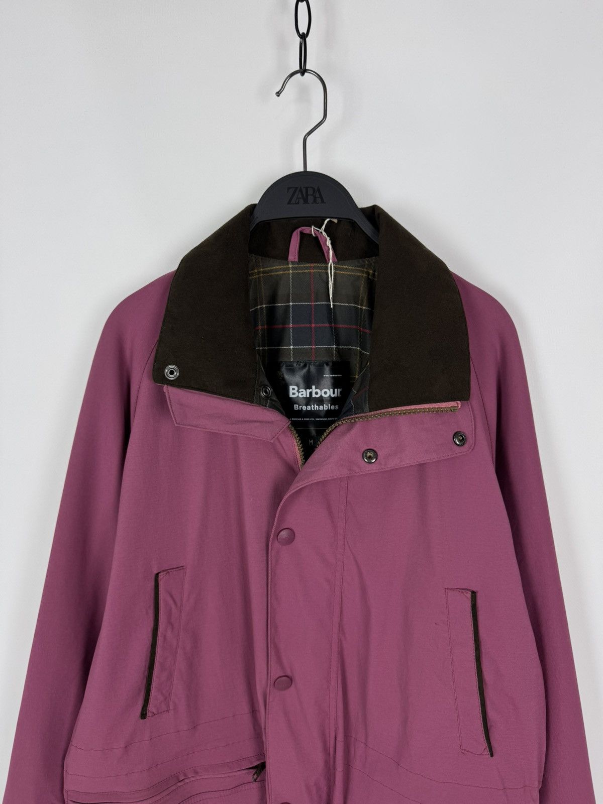 Barbour Barbour Breathable Nylon Mauve Purple Hunting Jacket M Size US M / EU 48-50 / 2 - 5 Thumbnail