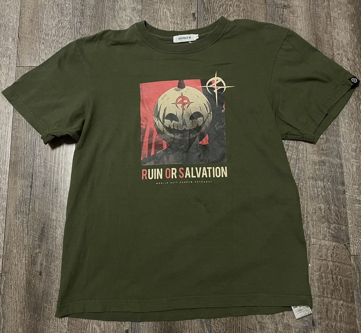 Anime Bandai Mobile Suit Gundam Hathaway c STRICT-G shirt Size US L / EU 52-54 / 3 - 1 Thumbnail