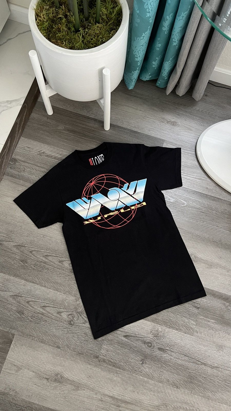 image of Juice Wrld 999 Club x Vlone Death Race For Love T-Shirt in Black, Men's (Size Small)