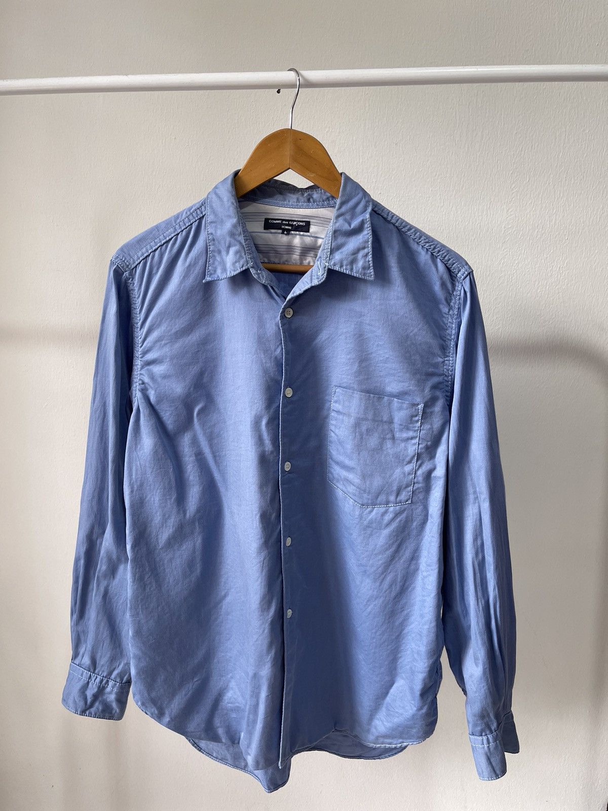 Comme des Garcons × Comme des Garcons Homme × Comme des Garcons Homme Plus AD2004 Comme des Garcons Cupra Button Ups Size US M / EU 48-50 / 2 - 2 Thumbnail