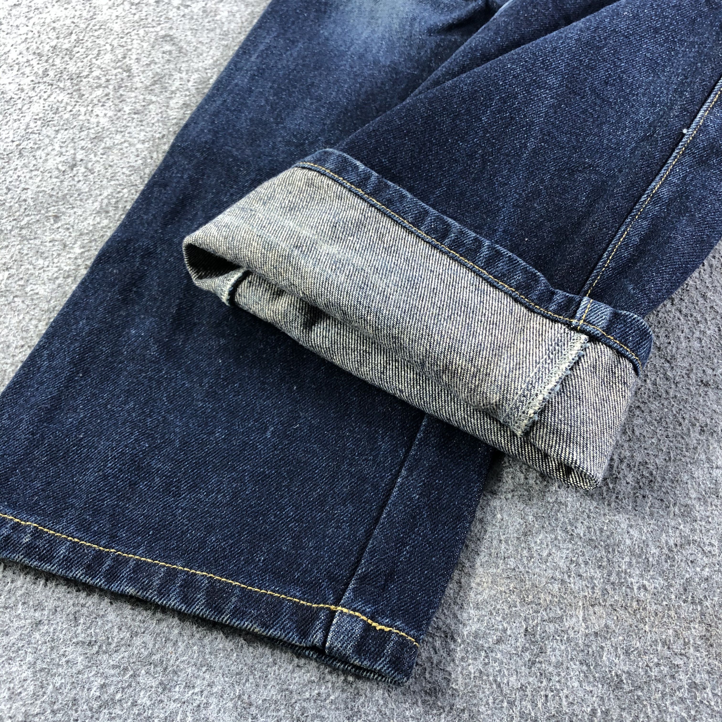 291295=Homme 291295 Homme Jeans Blue Stich Denim -J2861 Size US 27 - 6 Thumbnail