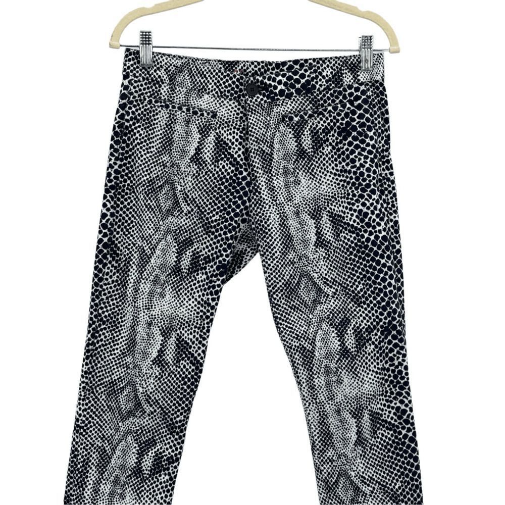 Gap Snake Print Super Skinny Stretch Casual Pants Size 2 Edgy Y2 Size 26" / US 2 / IT 38 - 3 Thumbnail
