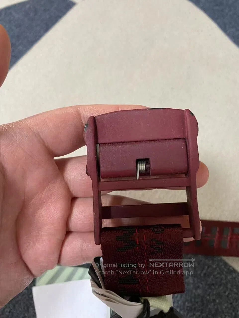 Off-White off white industrial style belt. Size ONE SIZE - 4 Thumbnail
