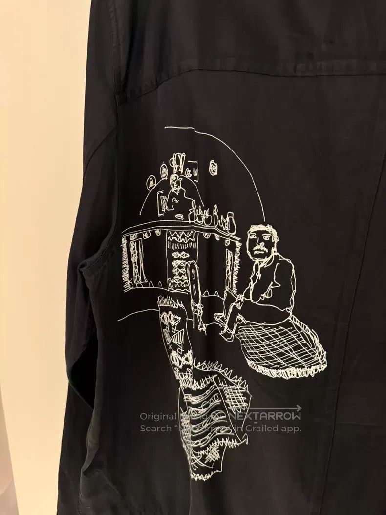 Song For The Mute SONG FOR THE MUTE Emblematic shirt jacket Size US L / EU 52-54 / 3 - 3 Thumbnail