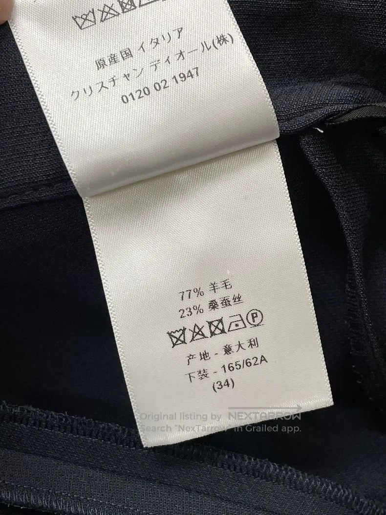 Dior Dior Side double-breasted medium trousers Size 42" / US 20 - 6 Thumbnail