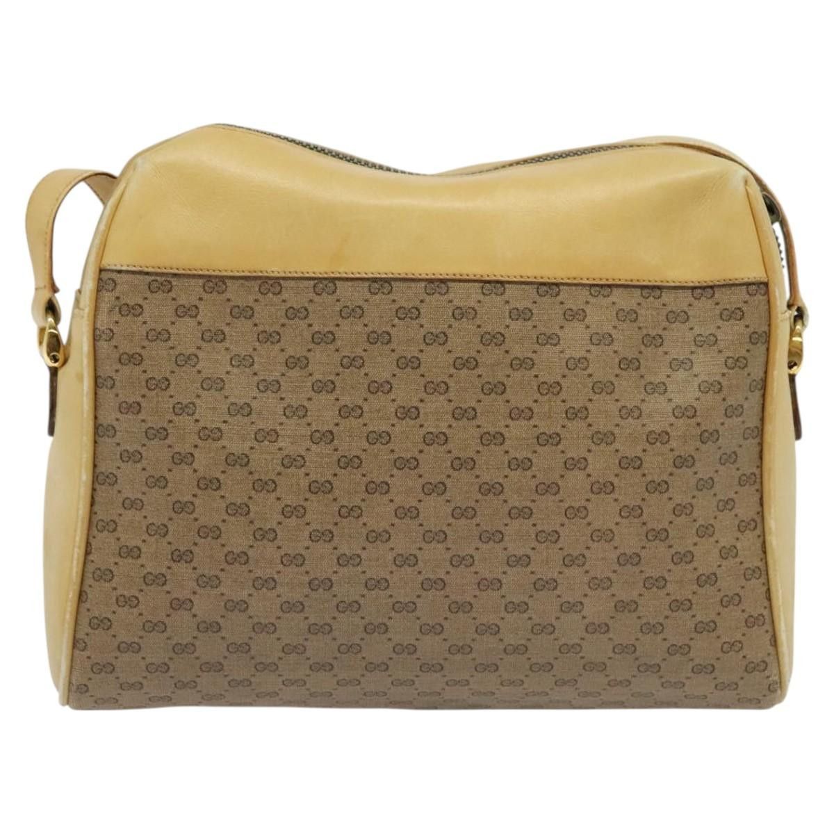 Gucci GUCCI Micro GG Supreme Shoulder Bag Pvc Beige Gold Size ONE SIZE - 3 Thumbnail