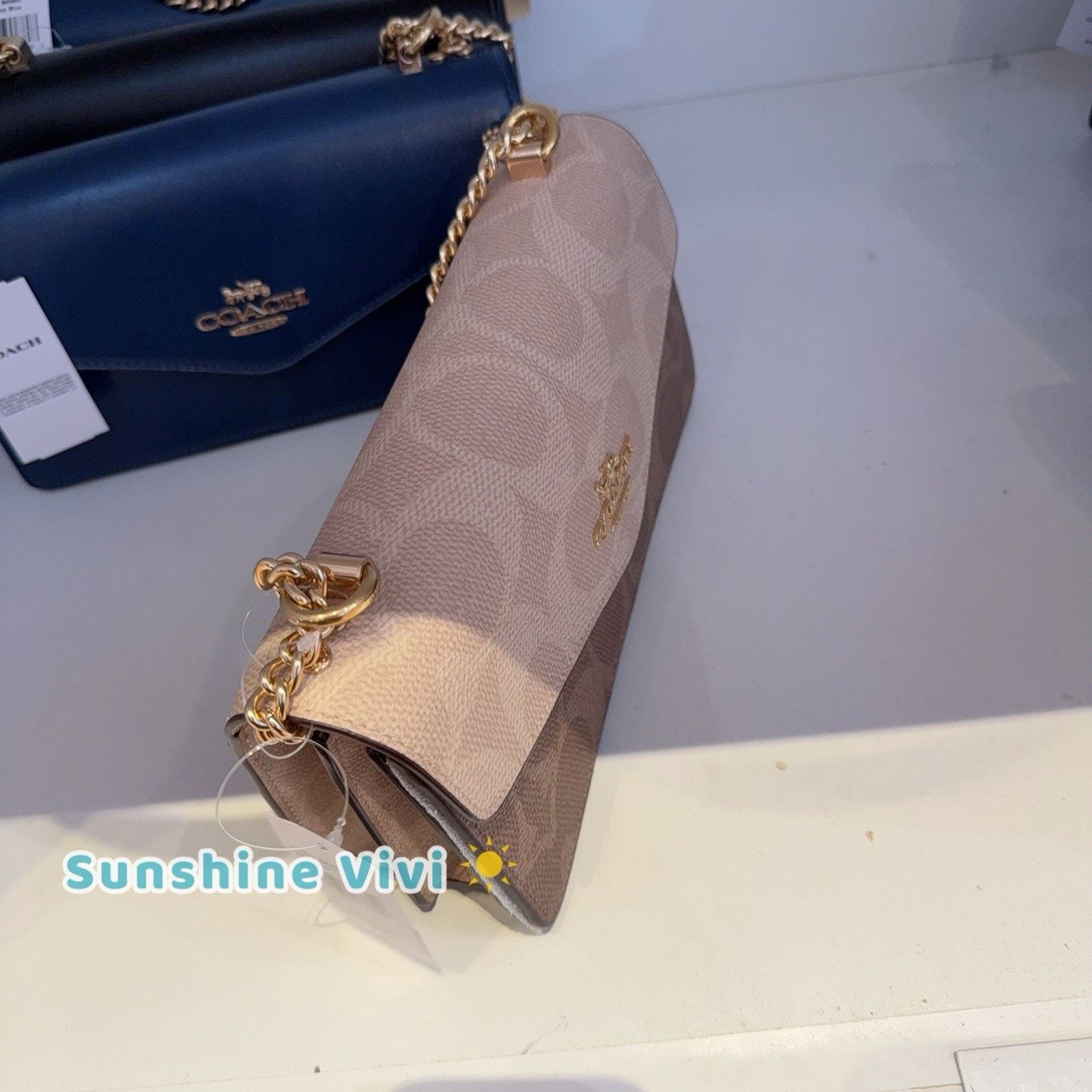 Coach NWT Coach Klare Envelope Crossbody Bag CBI99 Sand/Tan Size ONE SIZE - 4 Thumbnail