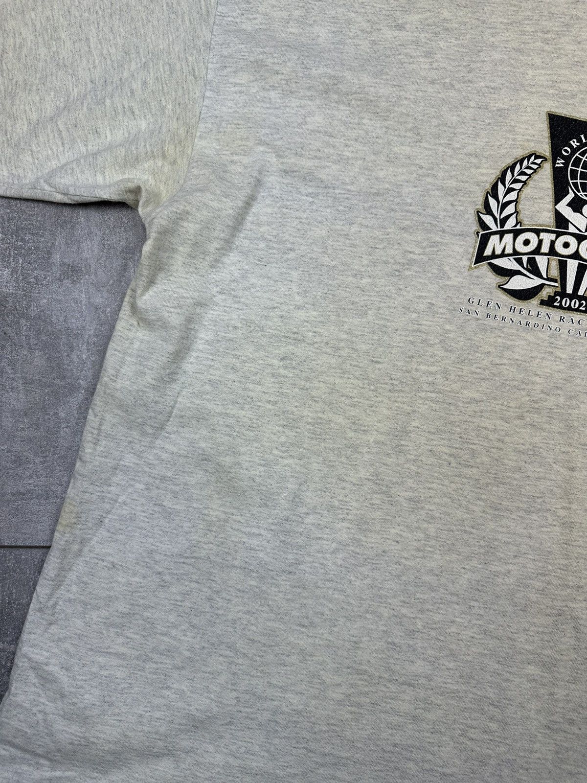 Other Motocross 2002 World Cup Overprint Logo Distressed Tee Size US XL / EU 56 / 4 - 14 Thumbnail