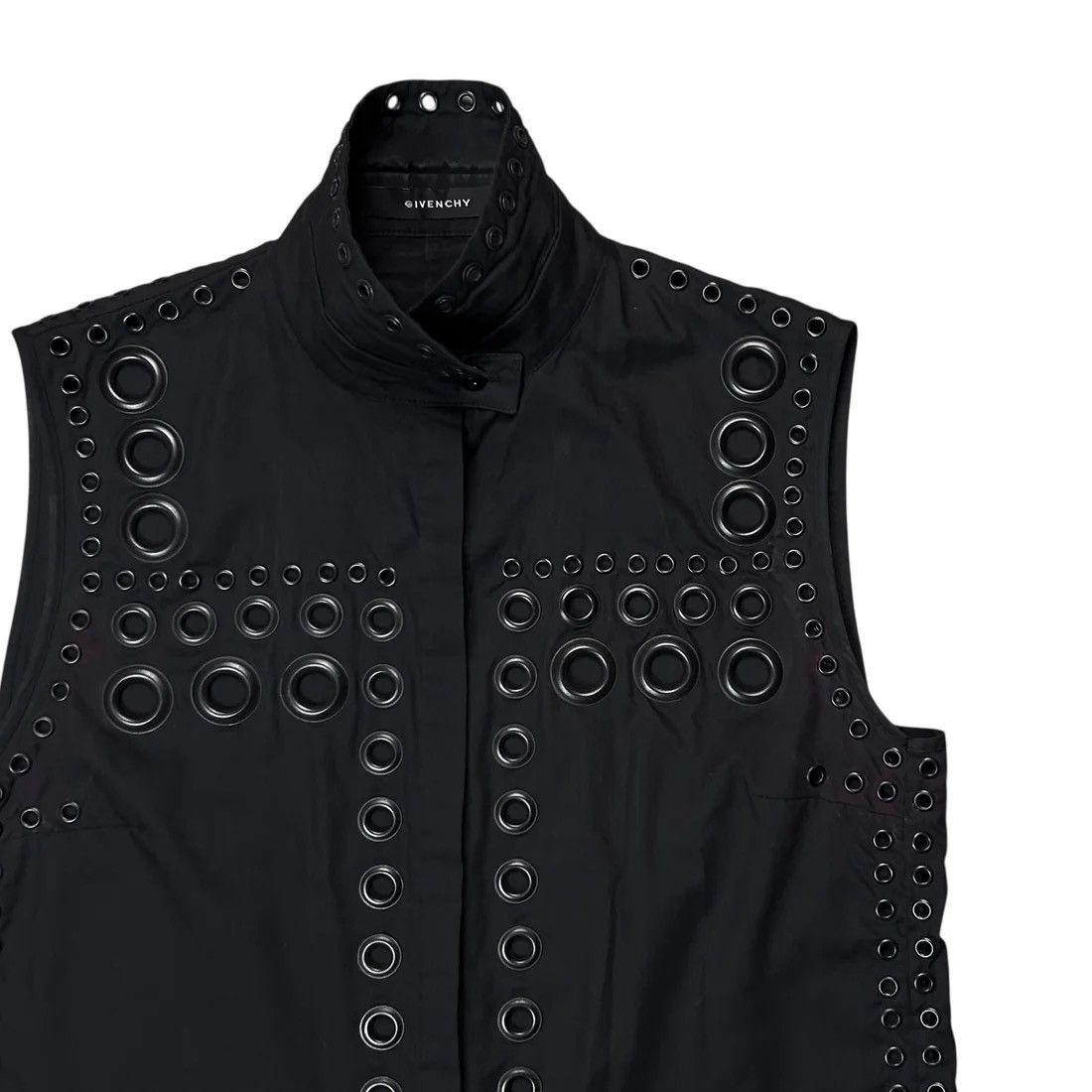 Givenchy Givenchy Sleeveless Eyelet Shirt - SS11 Size US XS / EU 42 / 0 - 5 Thumbnail