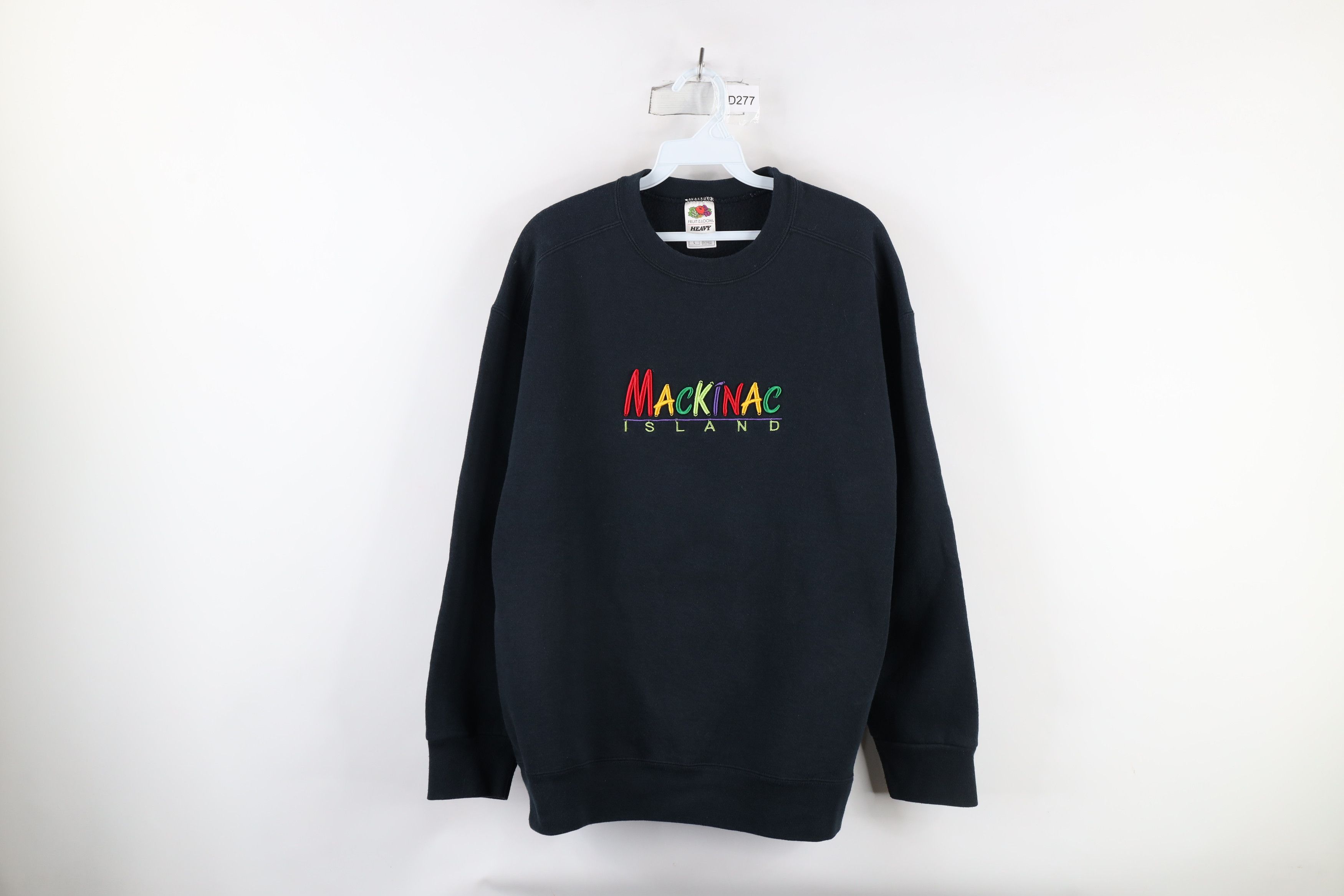 Vintage Vintage 90s Out Rainbow Mackinac Island Michigan Sweatshirt Size US L / EU 52-54 / 3 - 1 Thumbnail