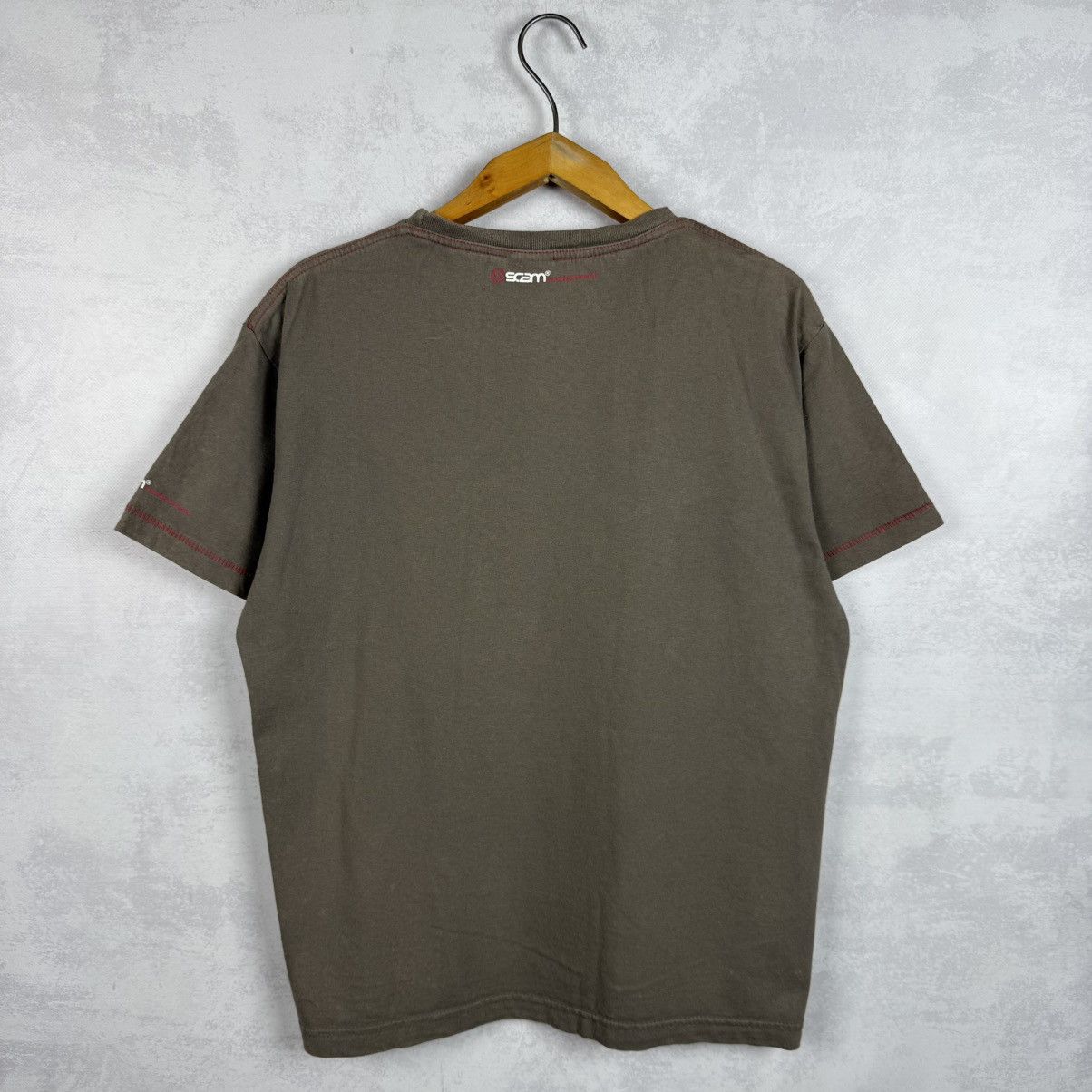 Vintage Vintage Pulp Fiction Brown T-Shirt Scam Size US M / EU 48-50 / 2 - 7 Thumbnail