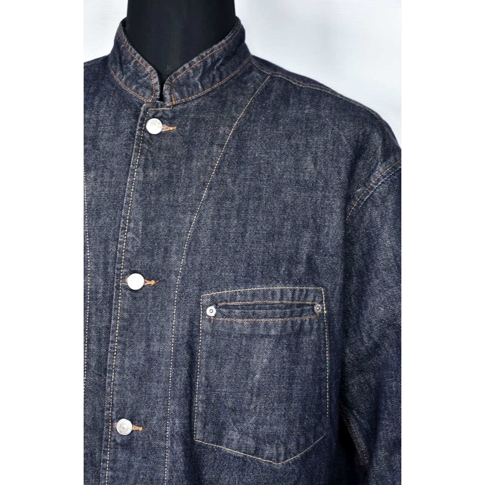 Levi's Levi's 70525 Jacket Denim Chore XL Regular Blue Denim Jacket Men Chest 65 cm Length 81 cm Length Sleeve 66 cm Vintage: No Size US XL / EU 56 / 4 - 4 Thumbnail