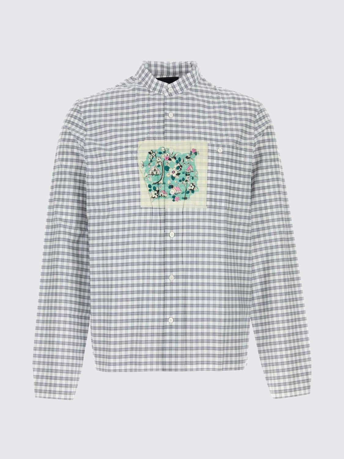 Prada Prada Shirt Men Blue Size US XXS / EU 40 - 1 Preview