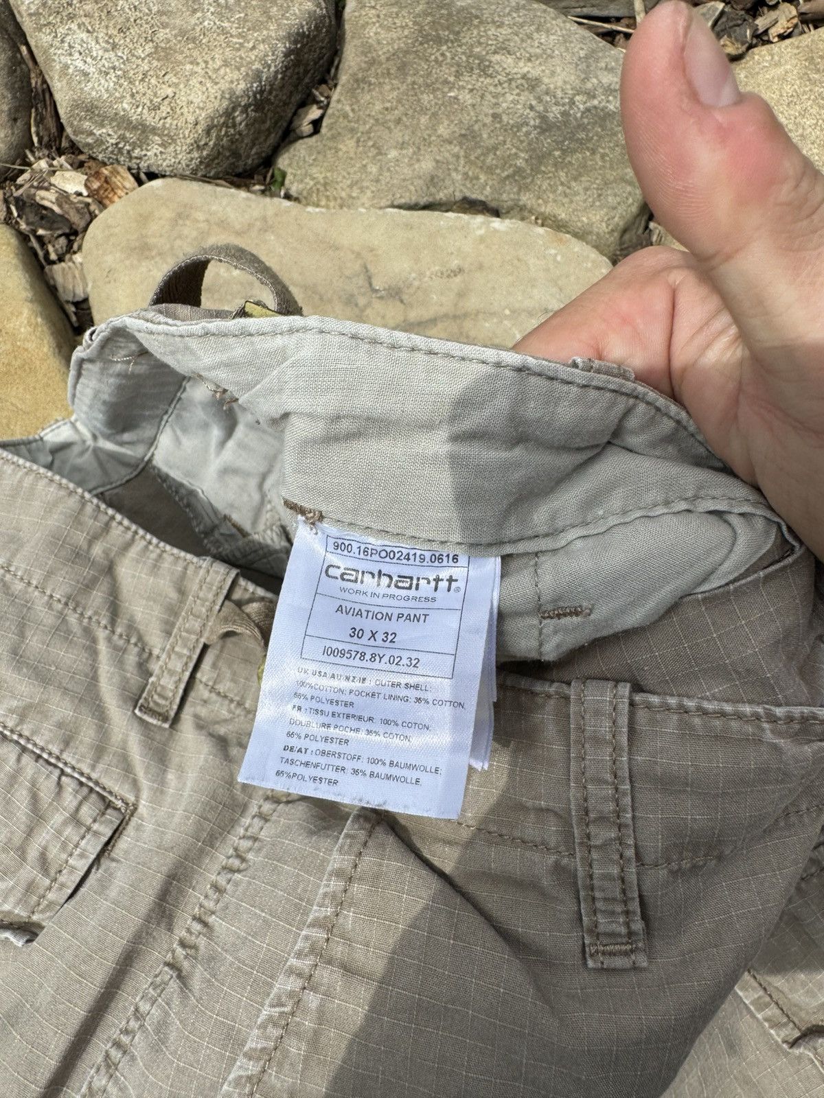 Carhartt Vtg Carhartt Aviation Cargo Distressed Pants Size US 30 / EU 46 - 11 Thumbnail