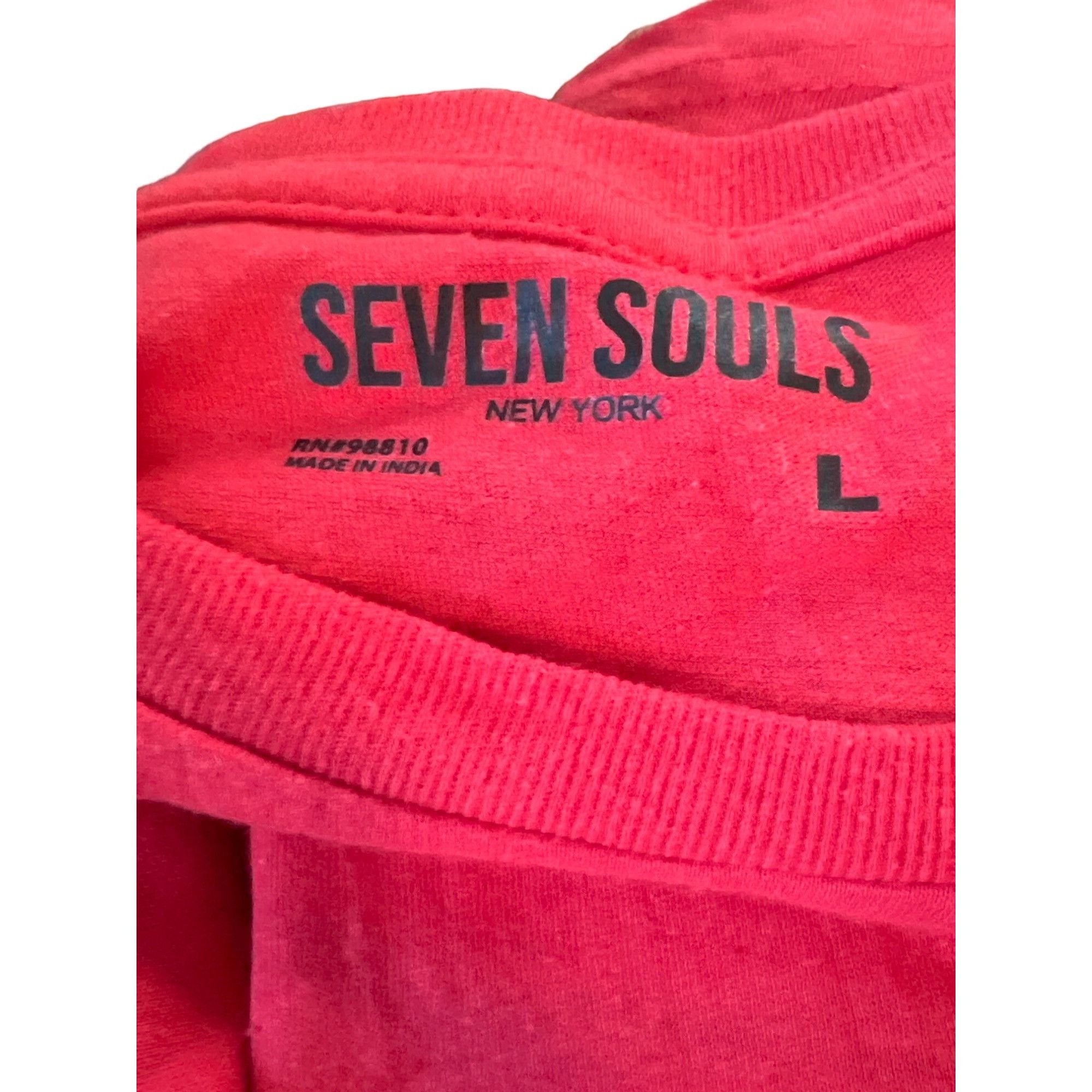 Other Seven Souls Stay True Until the End of Time Graphic Tee Shir Size US L / EU 52-54 / 3 - 4 Thumbnail