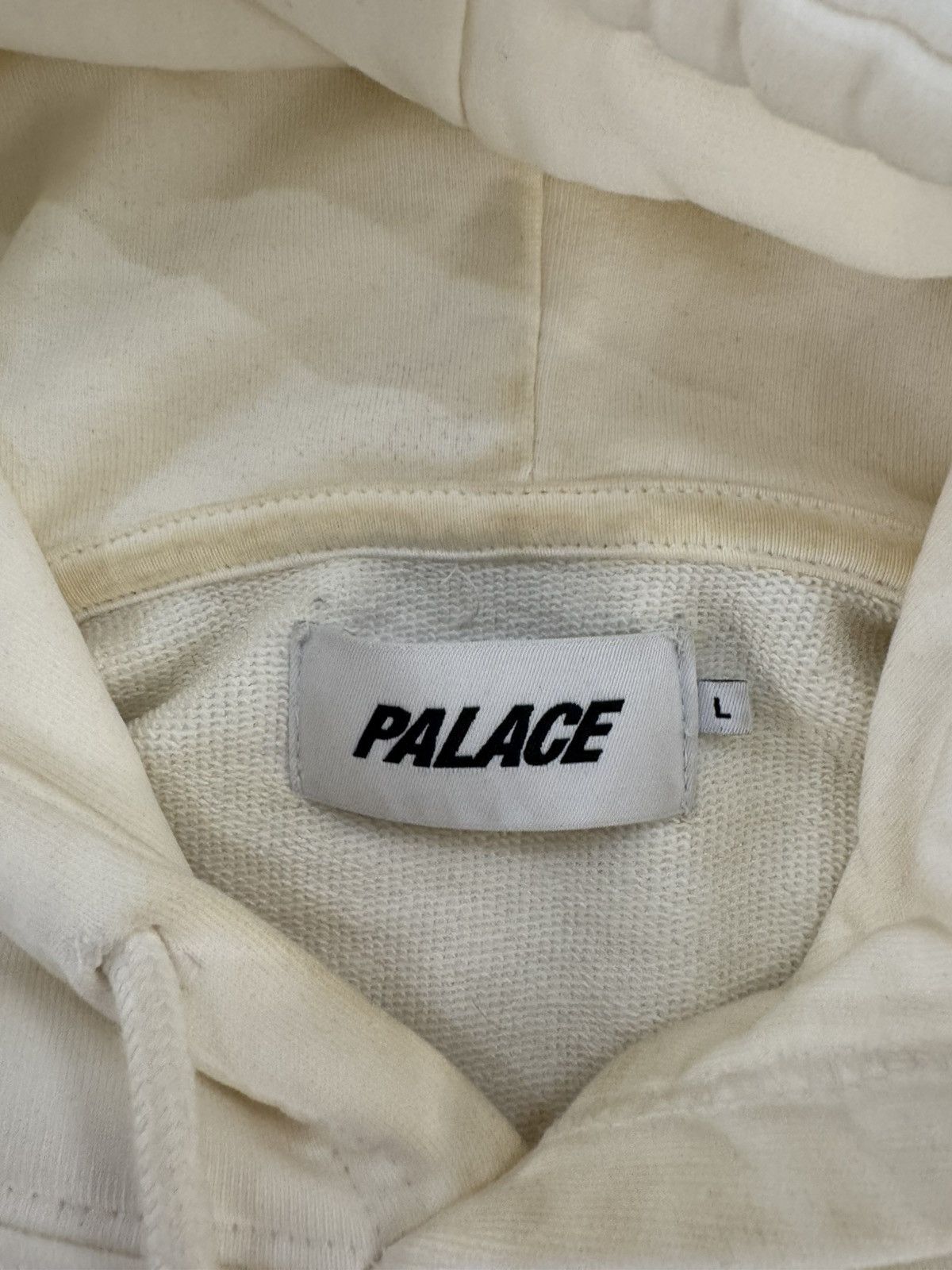 Palace Palace Duck Out Hood Hoodie White L Sweatshirt FW19 Used Size US L / EU 52-54 / 3 - 5 Thumbnail