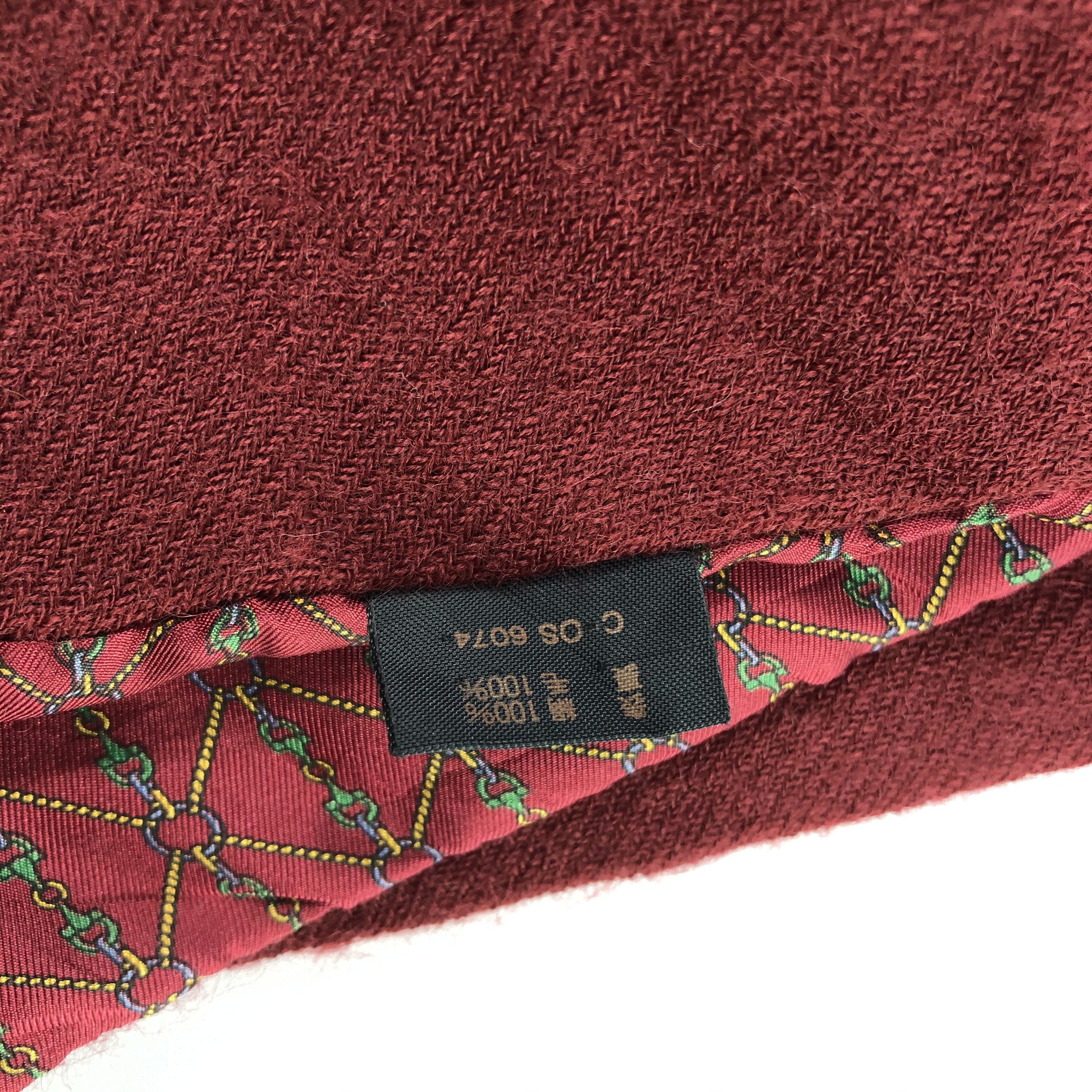 Vintage Vintage Silk Scarf Size ONE SIZE - 6 Thumbnail