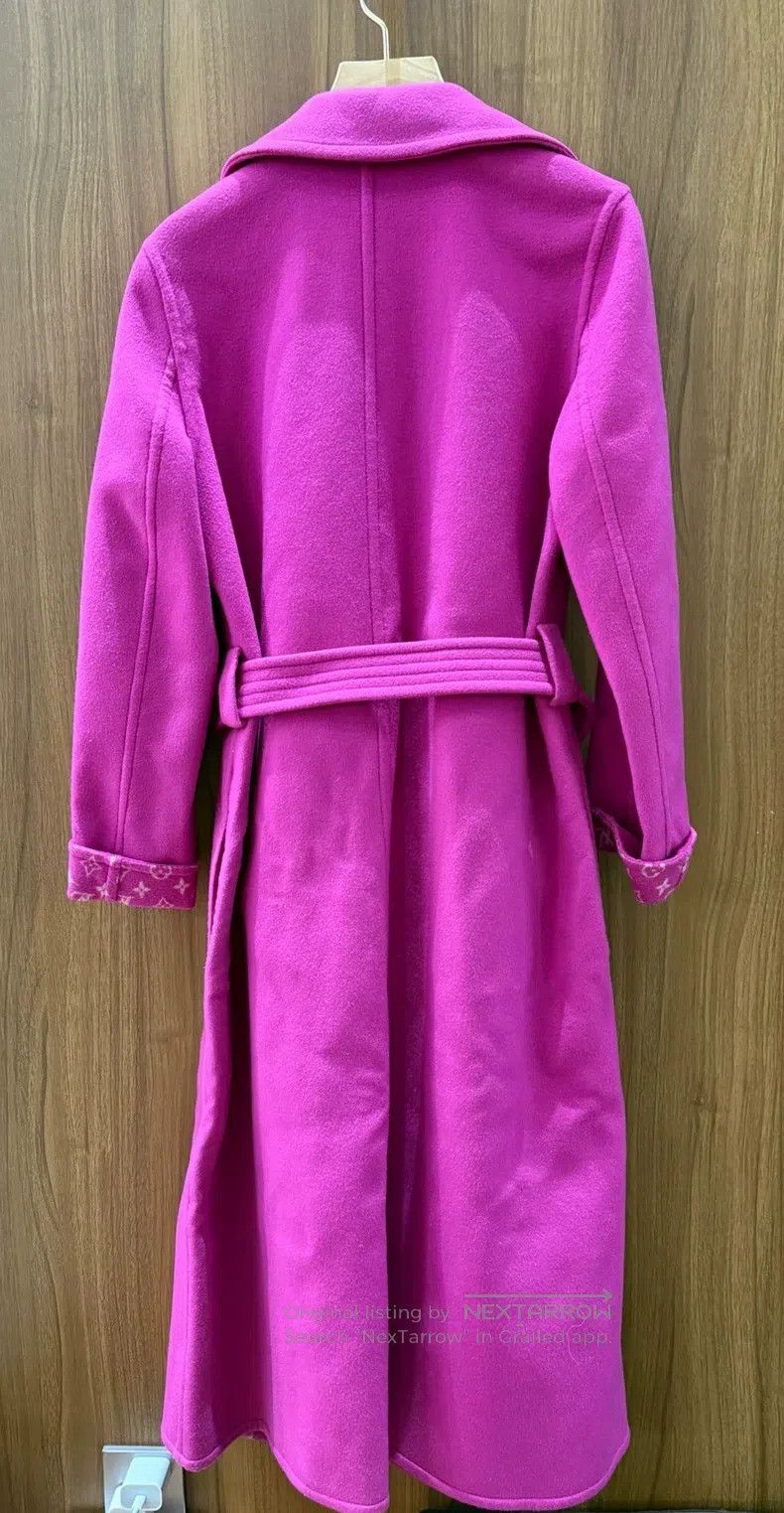 Louis Vuitton Louis Vuitton Purple presbyopic belted coat Size XS / US 0-2 / IT 36-38 - 3 Thumbnail