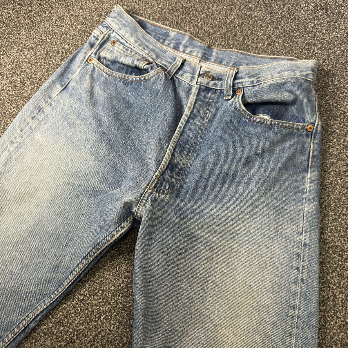 Engineered Garments × Levi's 🔥🇺🇸 Vintage y2k Classic Levis 501 Acid Wash Denim W33 Size US 33 - 3 Thumbnail