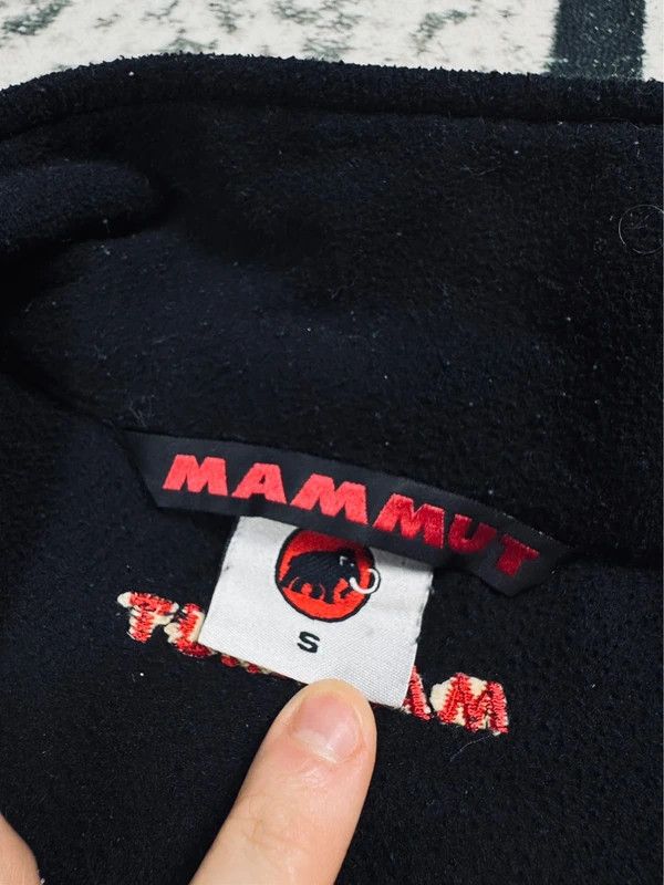 Mammut Mammut fleece zip jacket black S logo Size US S / EU 44-46 / 1 - 5 Thumbnail