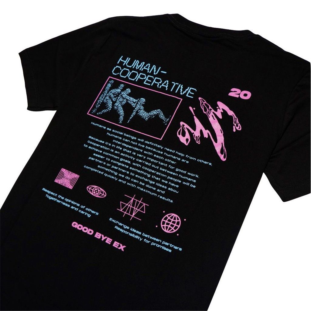 Other GOOD BYE EX Tshirt Human Co Black Size US L / EU 52-54 / 3 - 3 Thumbnail