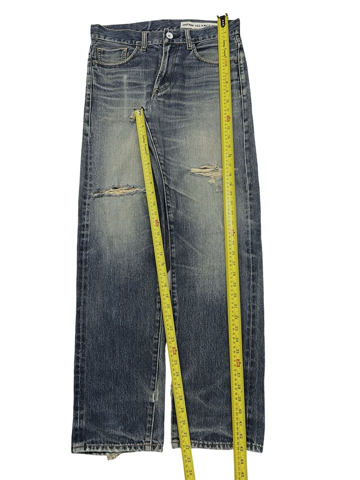 Japanese Brand RUSH HOUR RH-0007 Japanese Selvedge Denim | Heavy Vintage Size US 32 / EU 48 - 16 Thumbnail