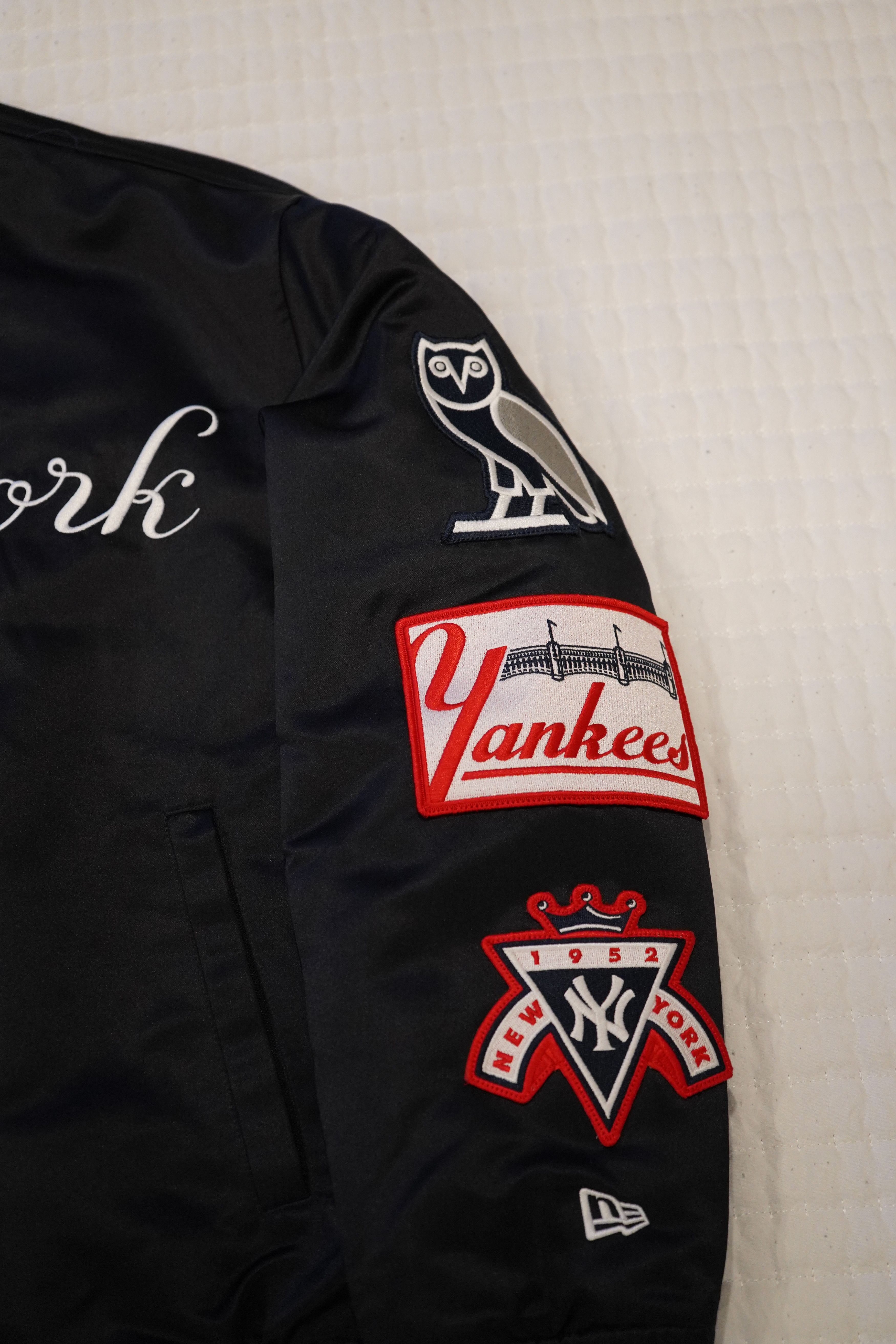 October's Very Own October’s Very Own OVO Satin Varsity Jacket Black Size US S / EU 44-46 / 1 - 4 Thumbnail