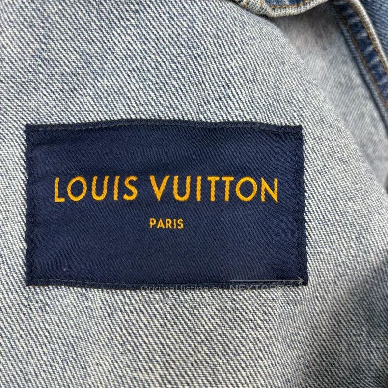 Louis Vuitton Louis Vuitton Full print gradient denim jacket Size US M / EU 48-50 / 2 - 4 Thumbnail