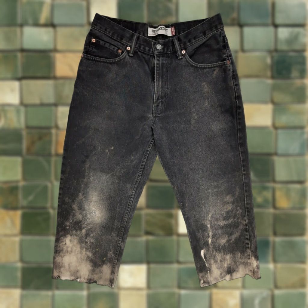 Levi's Levi’s 550 Jeans 32x30 Regular Unisex Adults Mid Rise 10-12in Inseam 21 Jeans Cotton Denim 5-Pocket Zip Size US 31 - 1 Thumbnail